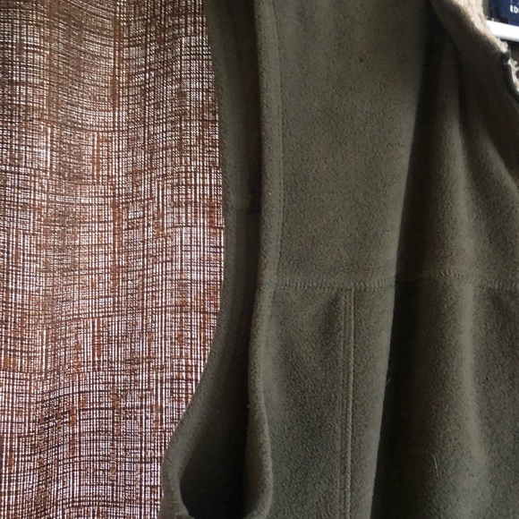 Basic Editions Zip Up Fleece Vest - Picture 5 of 6